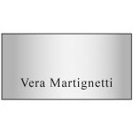 Custom Hollywood Plastic Name Badge (Standard Size 1-1/2" x 3") - 7