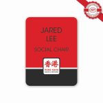 Custom Laminated Name Badge (3"x4") Rectangle