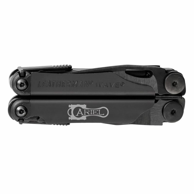 Custom Leatherman® Wave Plus Black With Pouch - 1