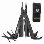 Custom Leatherman® Wave Plus Black With Pouch