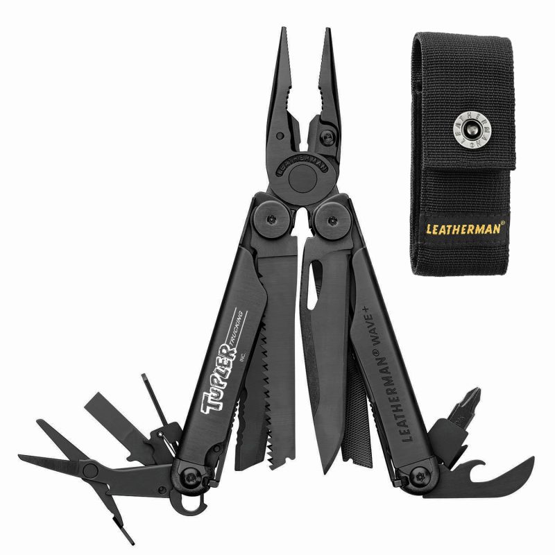 Leatherman®-Wave-Plus-Black-With-Pouch-LM17-BK-P Custom Leatherman® Wave Plus Black With Pouch