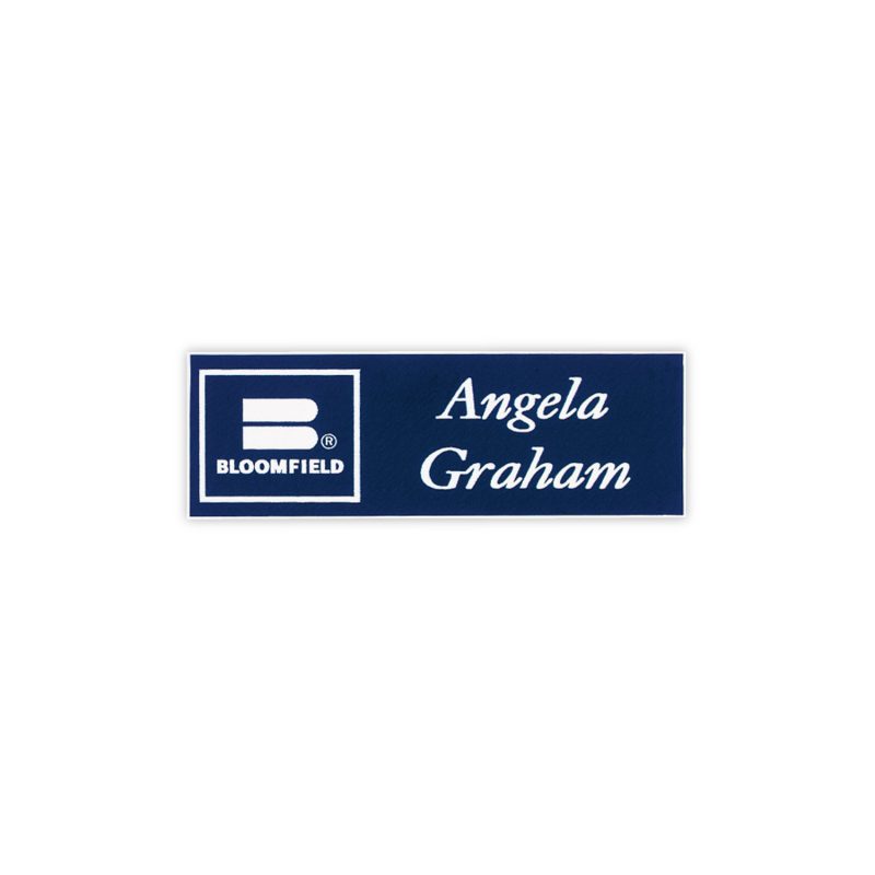 Custom Los Angeles Standard Plastic Name Badge (Standard Size 1" x 3")