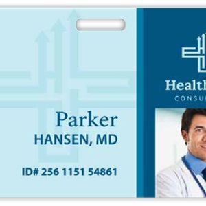 Custom Minneapolis Plastic Name Badge (Standard Size 3 3/8" x 2 1/8"