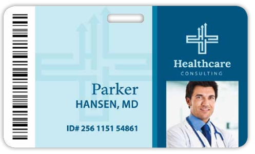 Minneapolis-Plastic-Name-Badge-Standard-Size-3-38-x-2-18-Horizontal-Orientation-MIN23FCH Custom Minneapolis Plastic Name Badge (Standard Size 3 3/8" x 2 1/8"