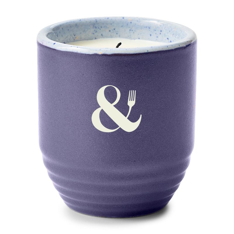 Custom Modern Sprout Garden Vibes Candle/Planter - Violet Hour-Lavender - 2