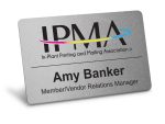 Custom PVC CR80 Name Badge - 4