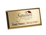 Custom Picture Frame Name Badge
