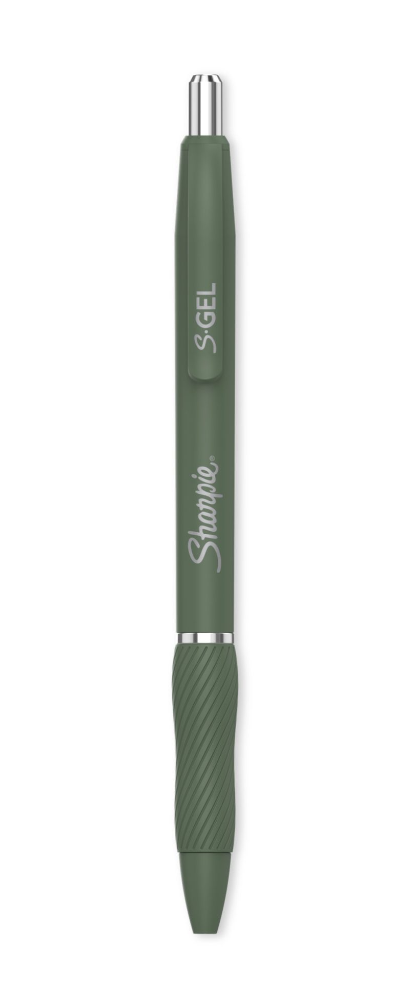 Custom Sharpie S-Gel Forrest Green Barrel - Black - 2