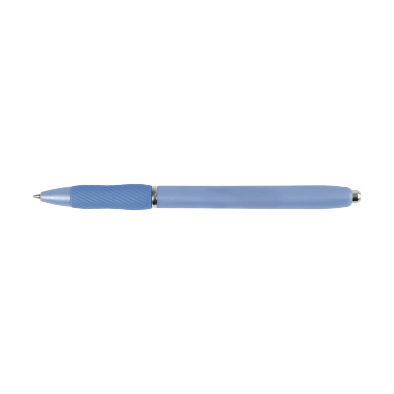 Custom Sharpie S-Gel Frosted Blue Barrel - Black - 1