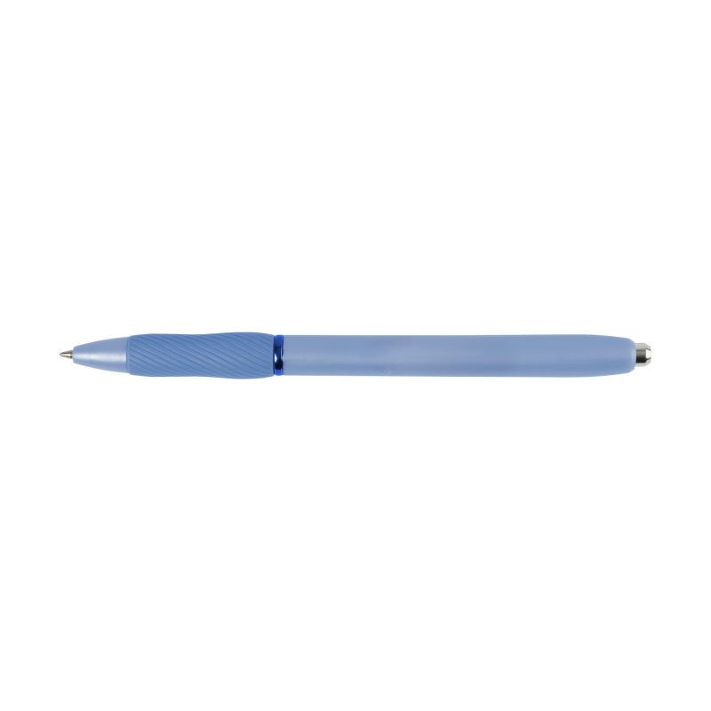Custom Sharpie S-Gel Frosted Blue Barrel - Royal Blue - 1