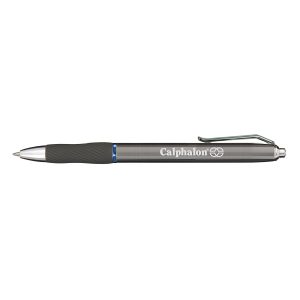 Custom Sharpie S-Gel Metal Gunmetal Barrel - Royal Blue