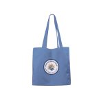 Custom Toddy® Gear 12" x 12" x 3" Poly Canvas 5-Panel Tote with 3" Gusset - 1