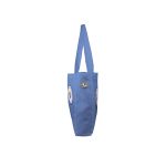 Custom Toddy® Gear 12" x 12" x 3" Poly Canvas 5-Panel Tote with 3" Gusset - 2