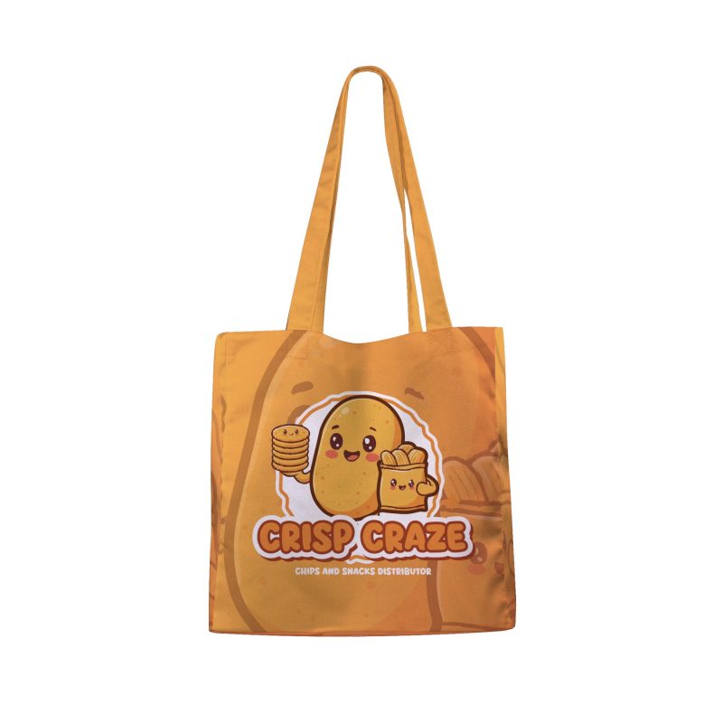 Custom Toddy® Gear 12" x 14" x 5" Canvas 5-Panel Tote with 5" Gusset - 5