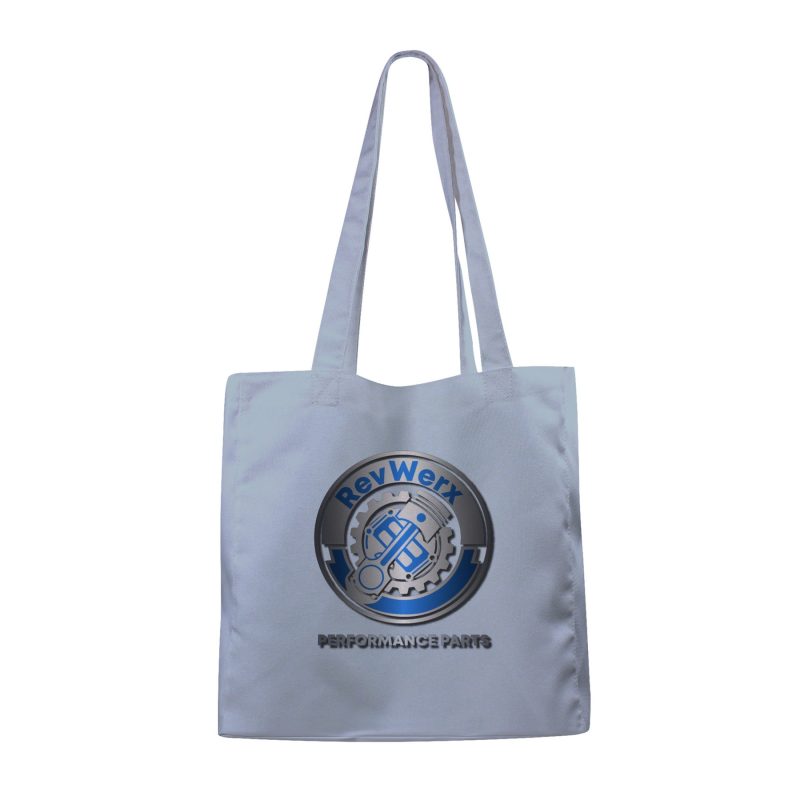 Custom Toddy® Gear 14" x 16" x 3" Poly Canvas 5-Panel Tote with 3" Gusset - 1