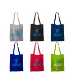 Custom Toddy® Gear 8" x 10" 2-Panel Poly Canvas Tote - 3