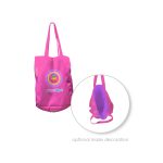 Custom Toddy® Gear 8" x 10" x 5" Poly Canvas 5-Panel Tote with 5" Gusset - 7