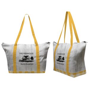 Custom Toddy® Gear The Capri Traveler Tote - 7" Gusset
