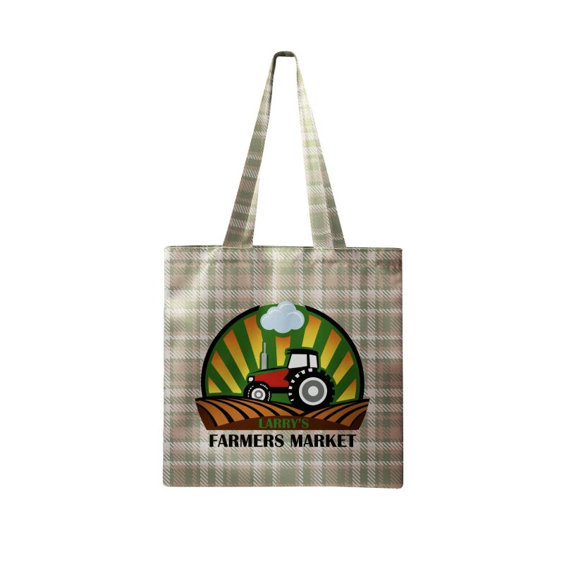 Custom Toddy® Gear The Lorenzo Shoulder Tote with 3" Bottom Gusset - 1
