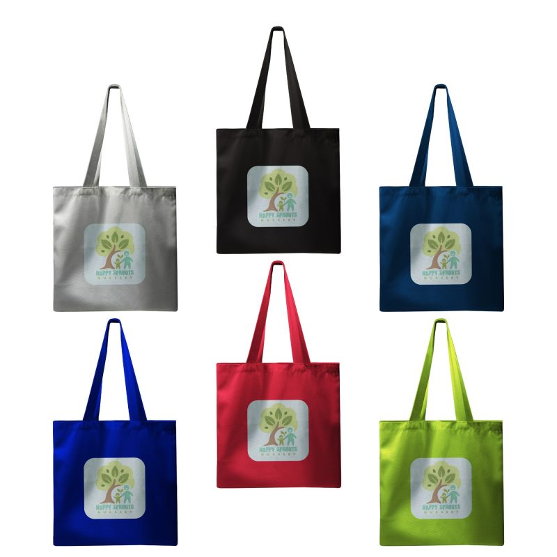 Custom Toddy® Gear The Lorenzo Shoulder Tote with 3" Bottom Gusset - 6