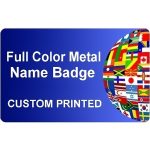 Custom TopLine Metal Name Tag
