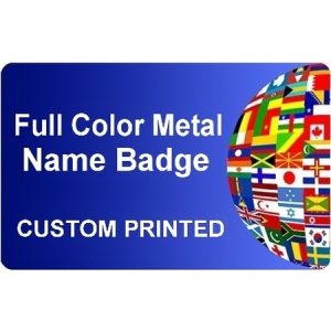 Custom TopLine Metal Name Tag