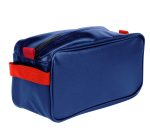 Custom USA & Union Made 600D Poly Cosmetic Case Toiletry Dopp Kit