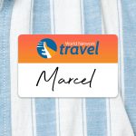 Custom Value Reusable Name Badge: 3-3/8" X 2-1/8" - 1