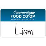 Custom Value Reusable Name Badge: 3-3/8" X 2-1/8"