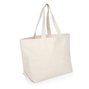 Custom XL Canvas Tote Bag Made in USA
